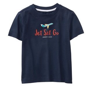 Janie and Jack JET SET GO TEE 12-18M